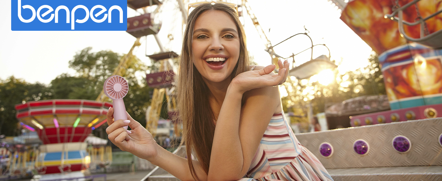 Handventilator Mini Ventilator USB C Taschenventilator KleinTragbarer Handy