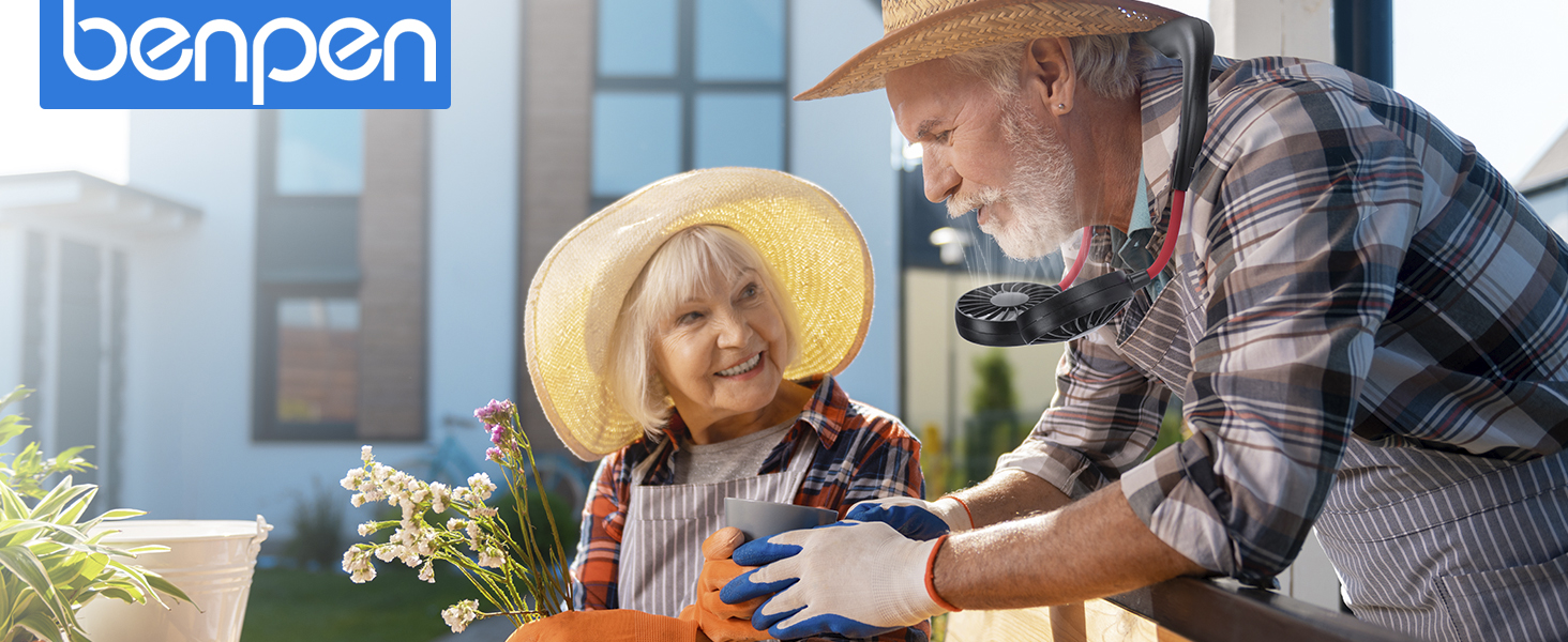 Nackenventilator,USB Neck Fan,Akku Halsventilatoren Wiederaufladbarer