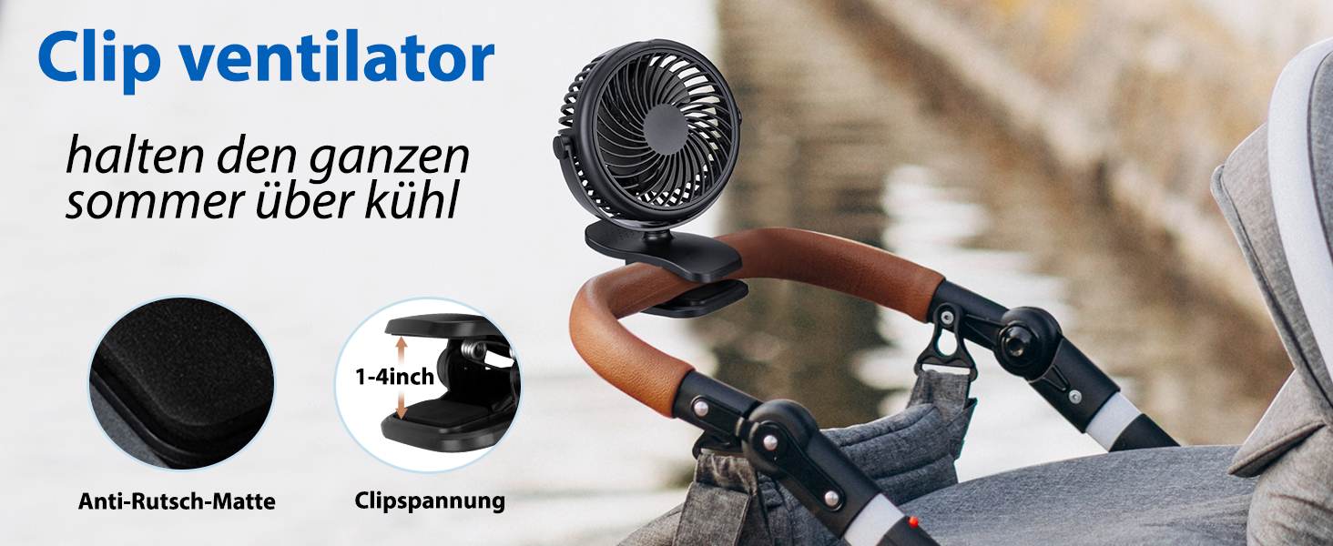 Kinderwagen oder einen Tisch geklemmt werden. Vielfältige Einsatzmöglichkeiten