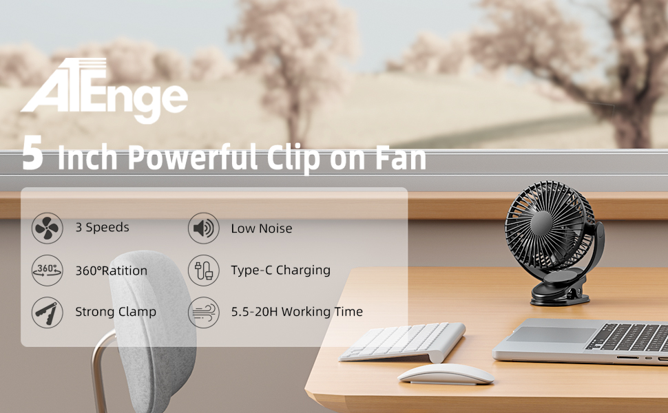 ATEngeus Mini USB Ventilator