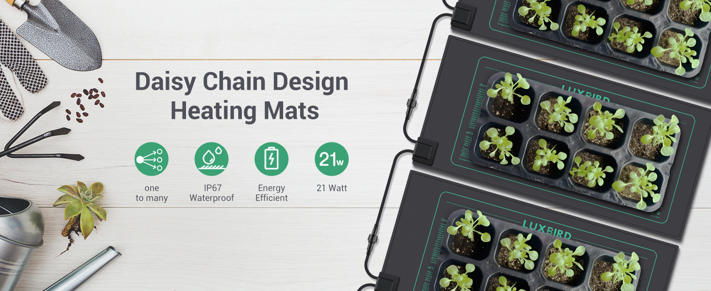 Heizmatte Wärmematte für Sämling Germination