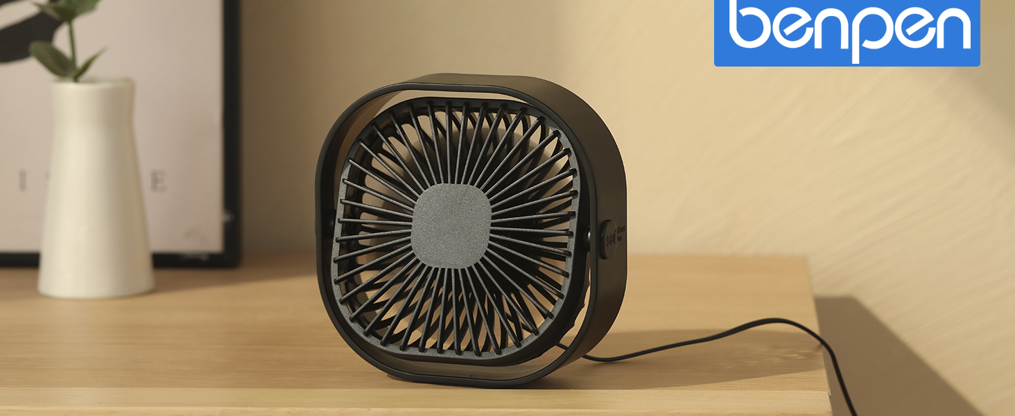 USB Ventilator Leise Tischventilator,Mini Ventilator Klein 