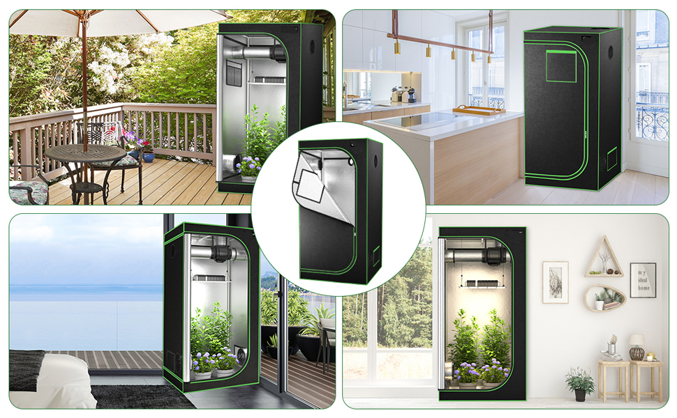 growbox 40x40x160 growbox 100x100x200 growbox komplettset led 80x80x180 growbox komplettset