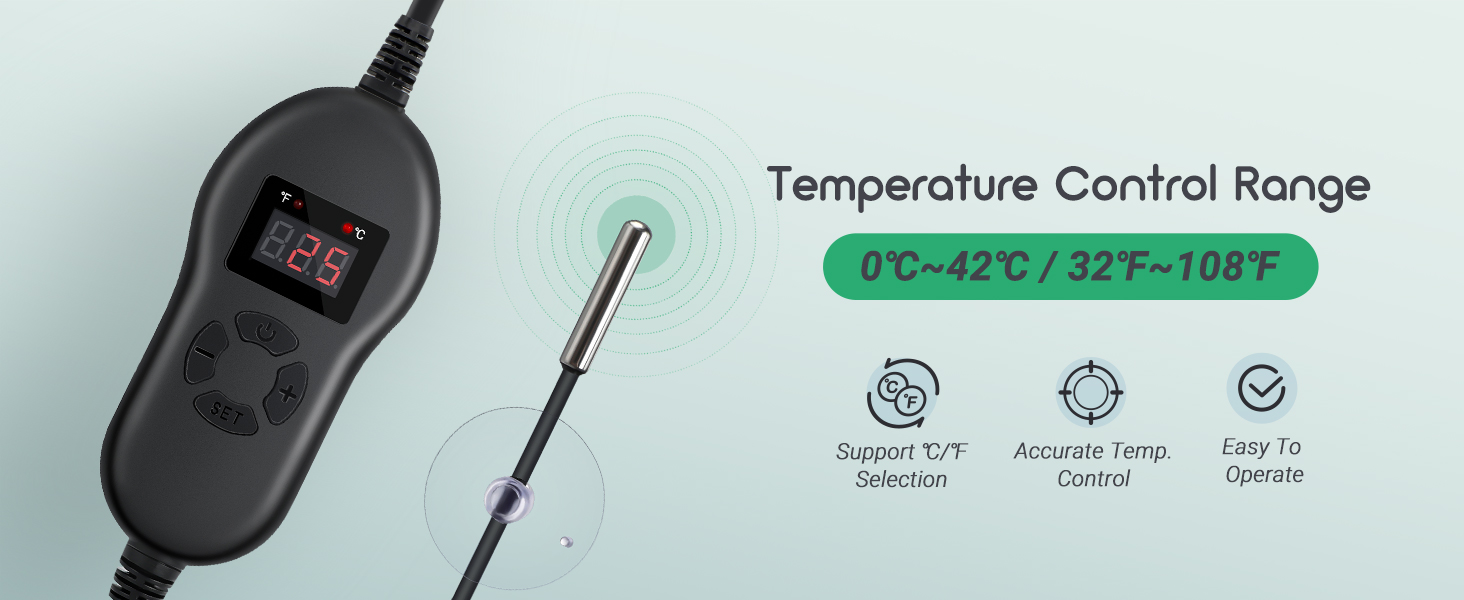 Heizmatte mit Thermostat