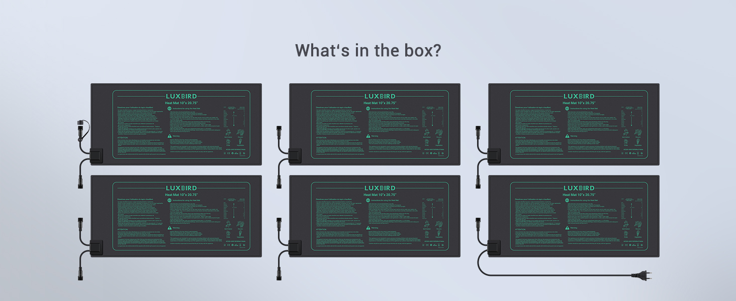 Heizmatte Wärmematte für Sämling Germination