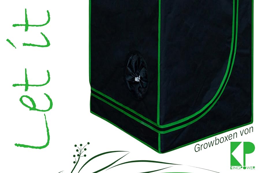 Growbox Wachstumszelt Grow Zelt Grow Box Gewächshaus Anzucht Growtent Gewächshaus