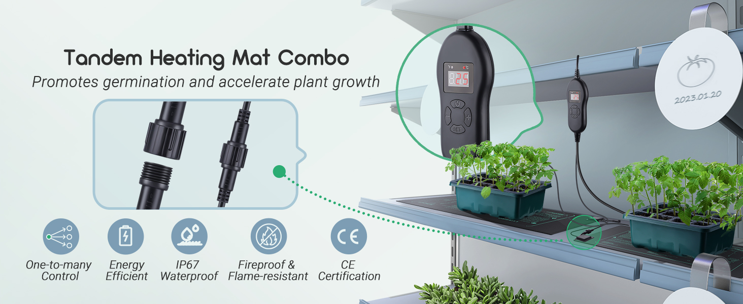 Heizmatte mit Thermostat
