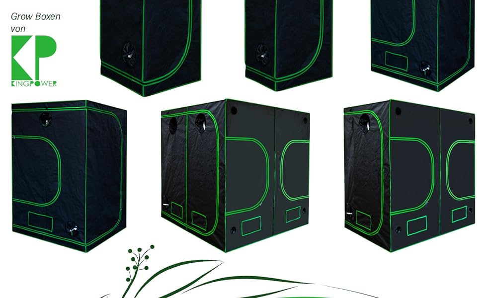 Growbox Wachstumszelt Grow Zelt Grow Box Gewächshaus Anzucht Growtent Gewächshaus