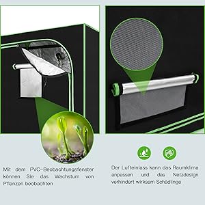 Zuchtzelte für Hydrokulturen