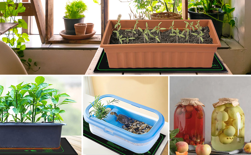 Heizmatte Pflanzen mit Thermostat