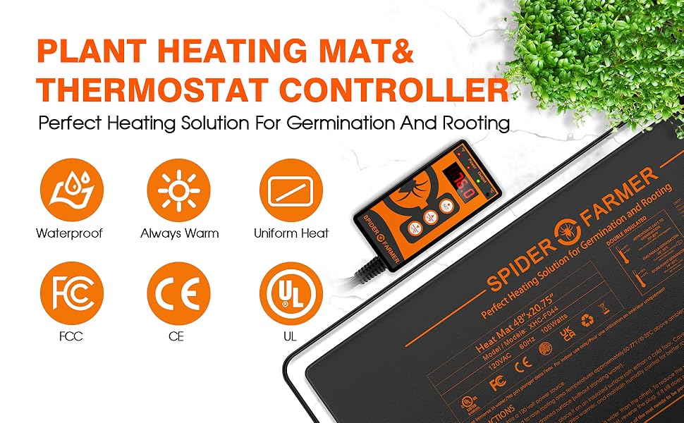 spider farmer heizmatte