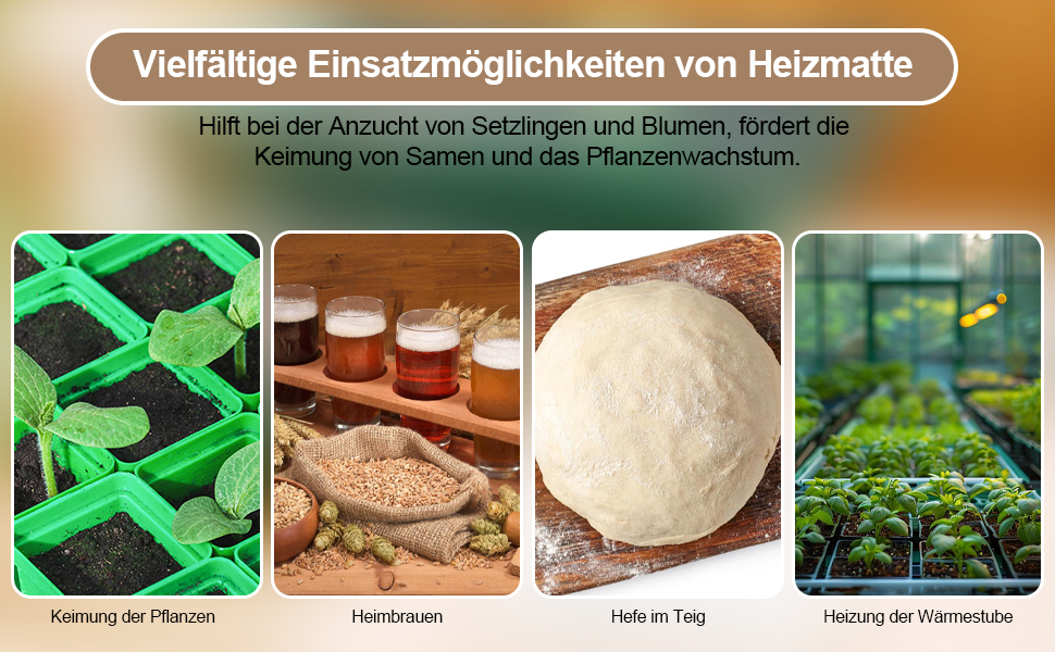 Wärmematte heizmatte für pflanzen